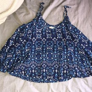 Flower tank top